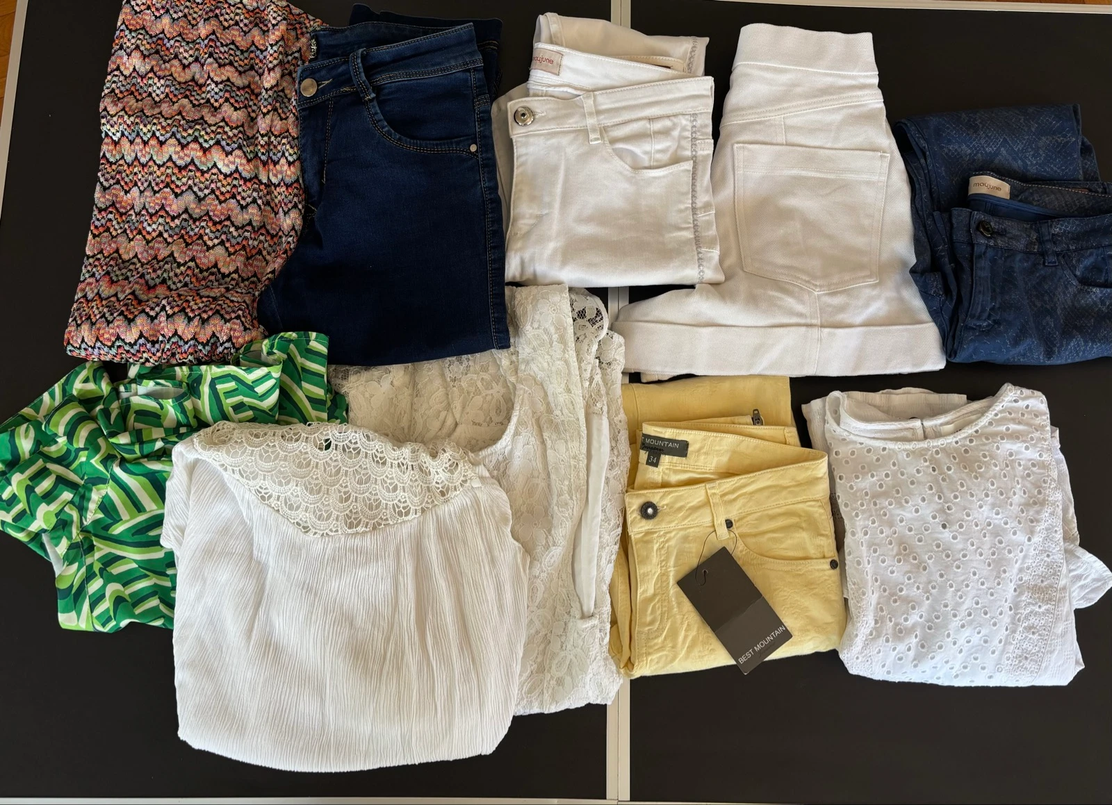 Lot de 10 vêtements femme – taille 34/36 (majoritairement 34) 🌸